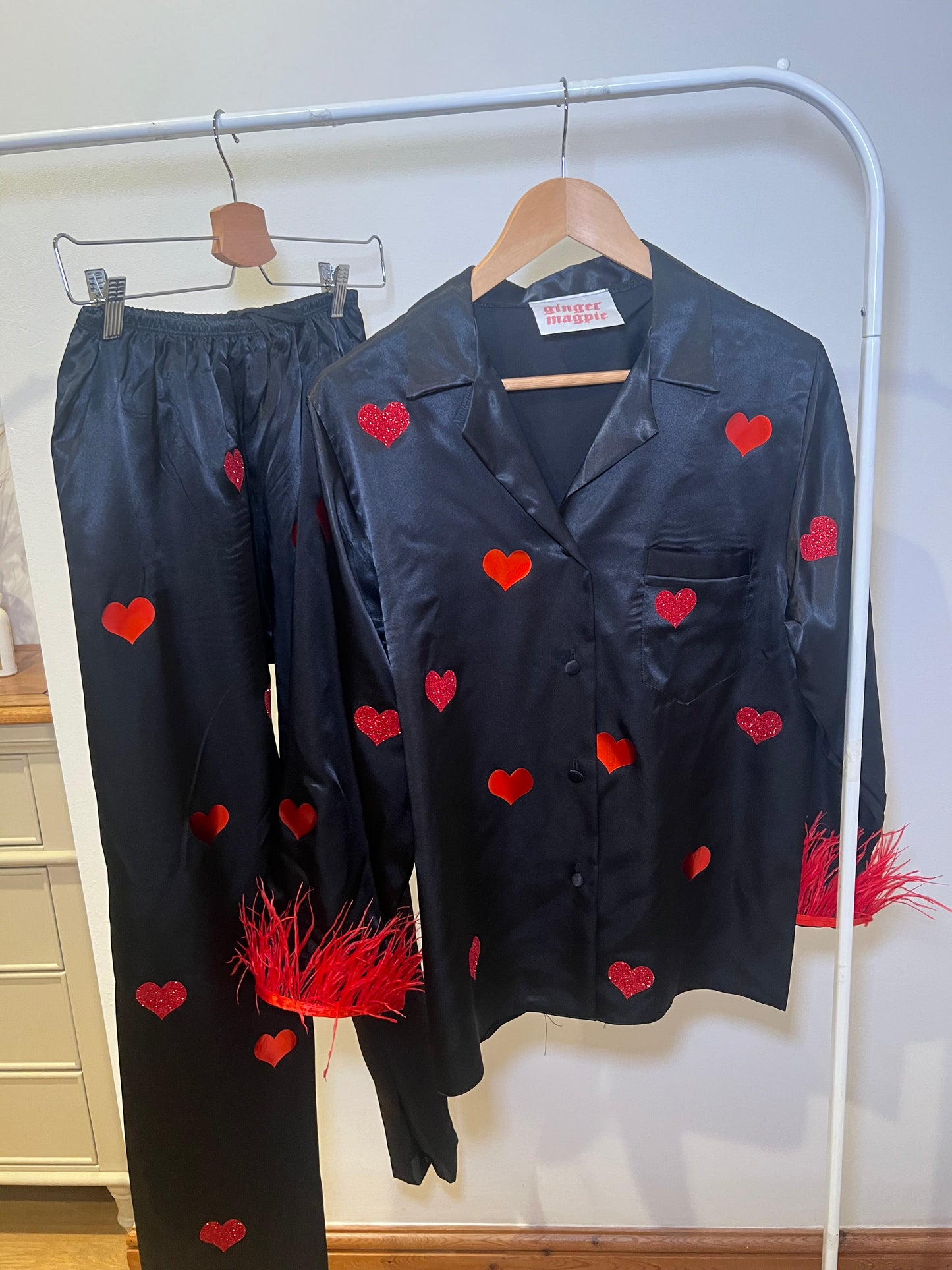 Must be Love Satin Pyjamas