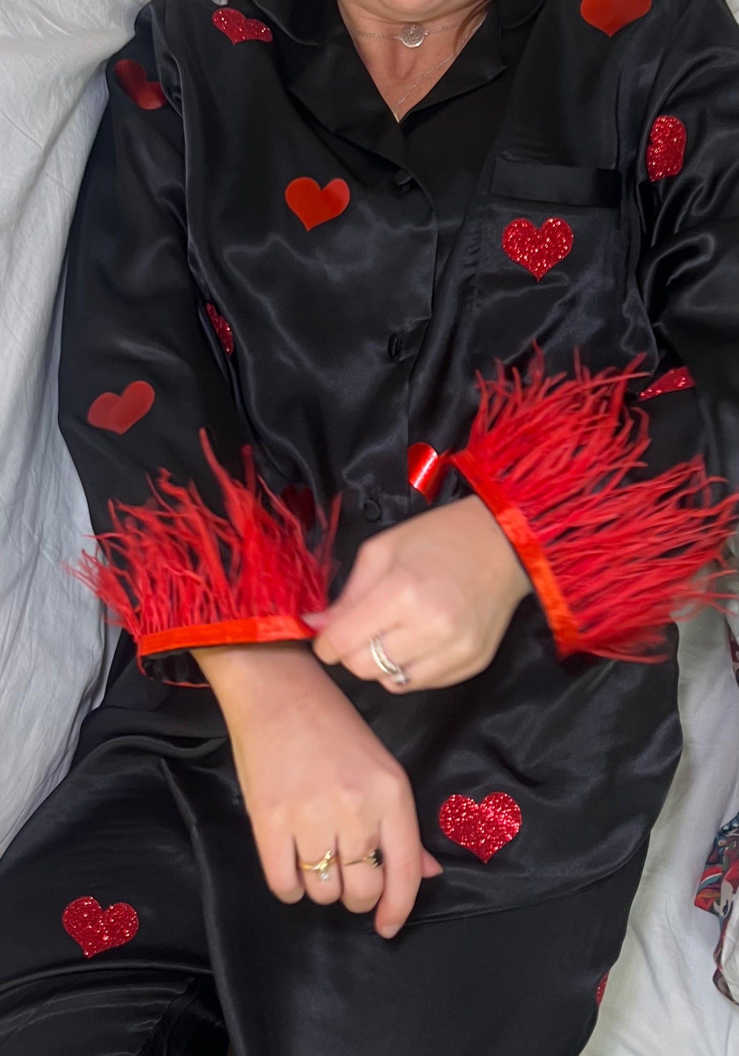 Must be Love Satin Pyjamas
