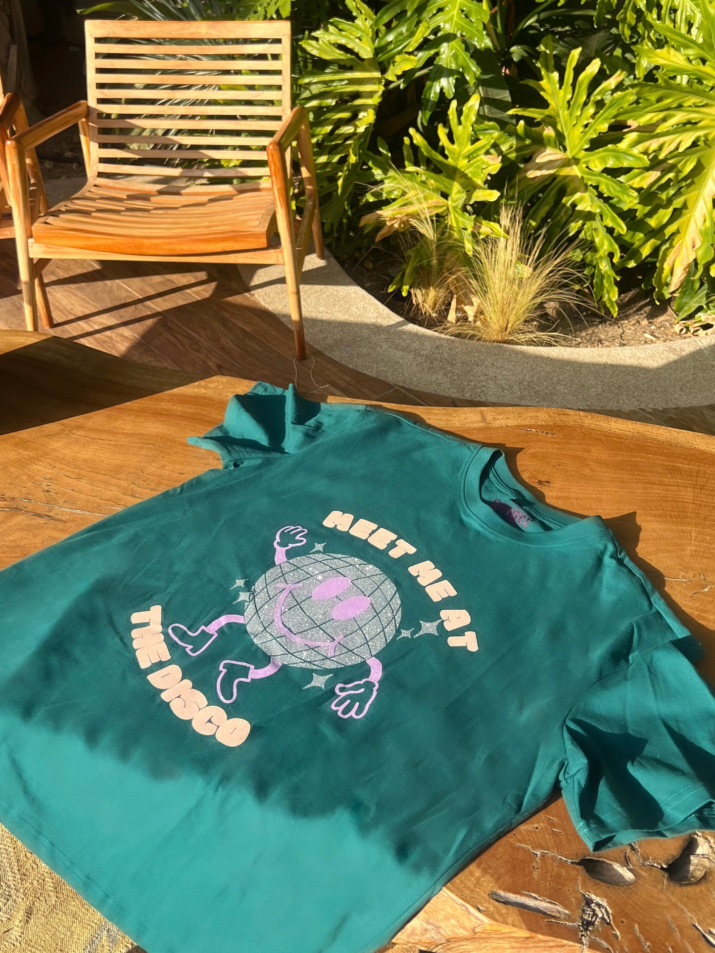 Disco Dave T-shirt - Green