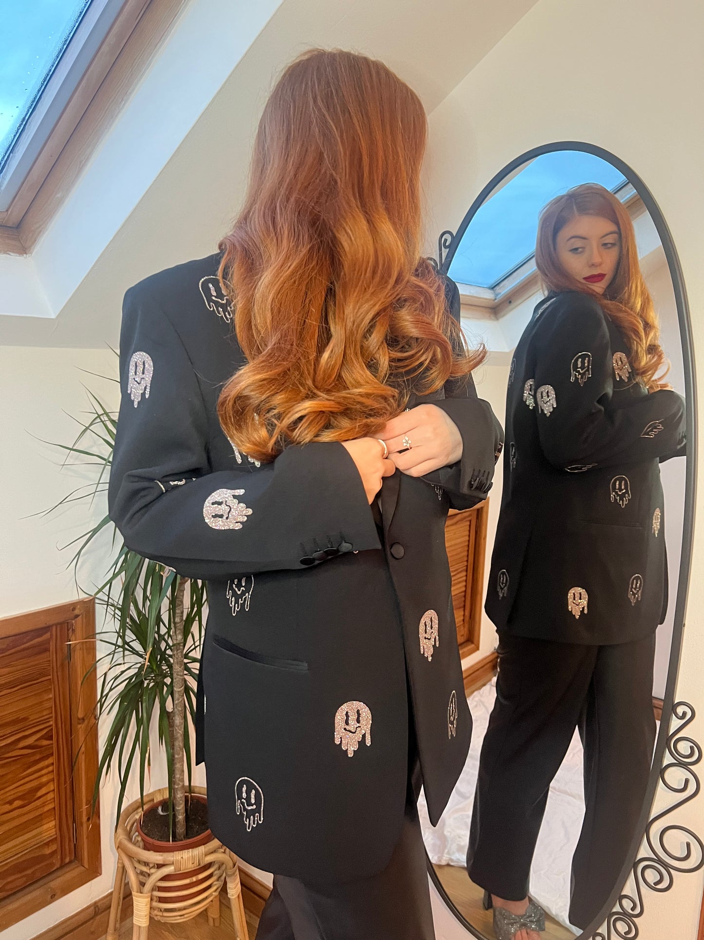 Silver Smileys Blazer