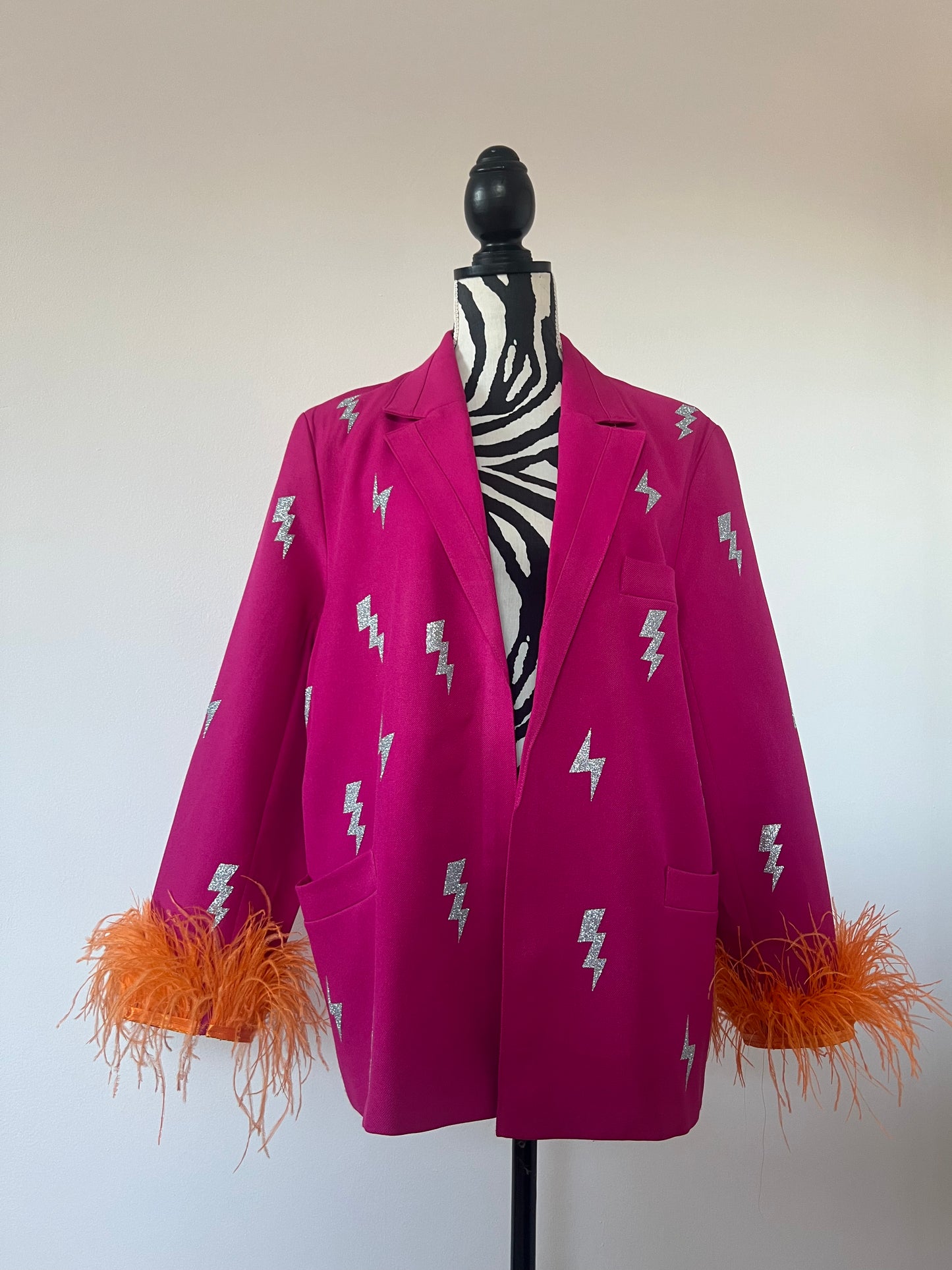 Pink & Orange Blazer