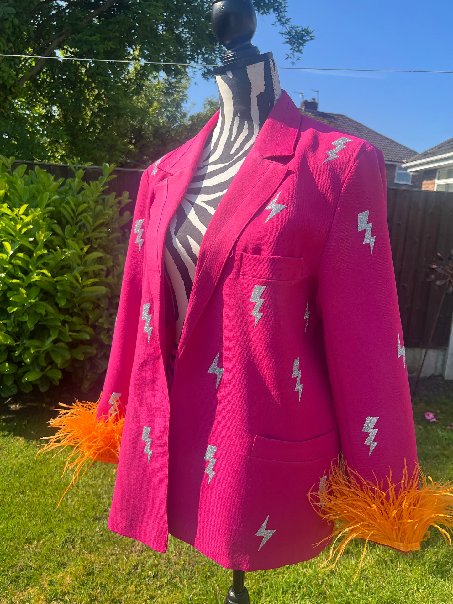 Pink & Orange Blazer