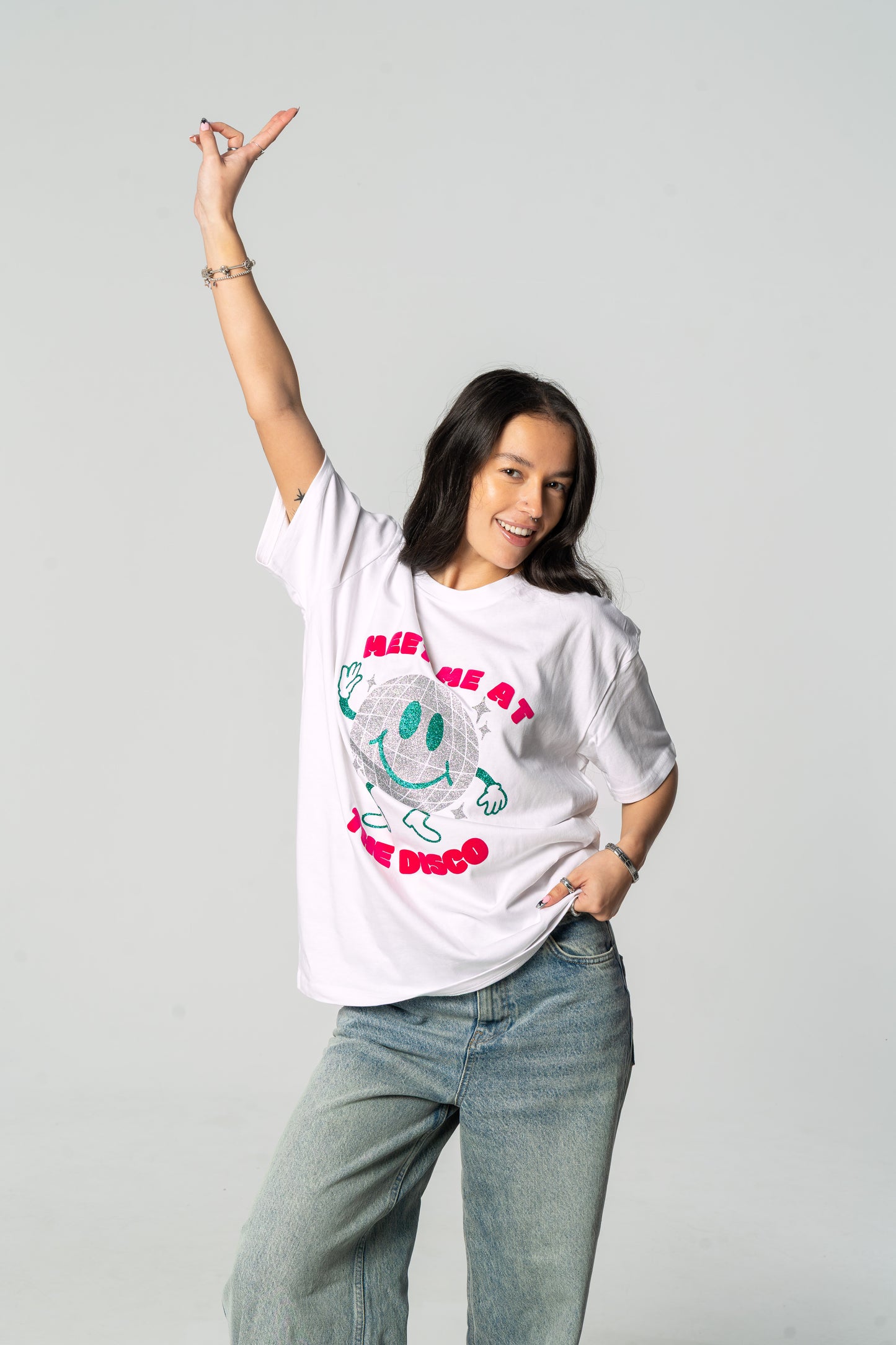 Disco Dave Tee - White