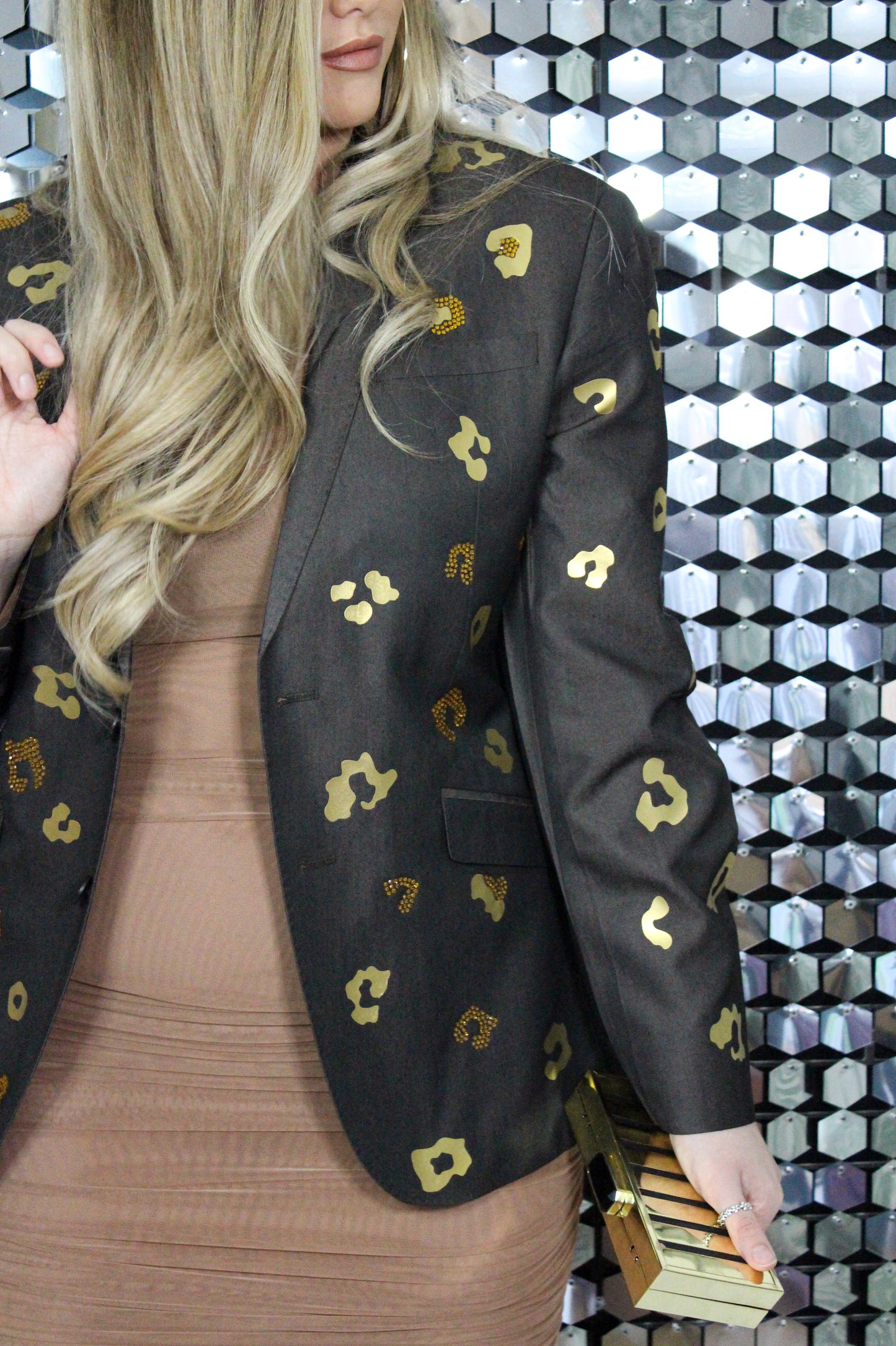 Luna Leopard Blazer