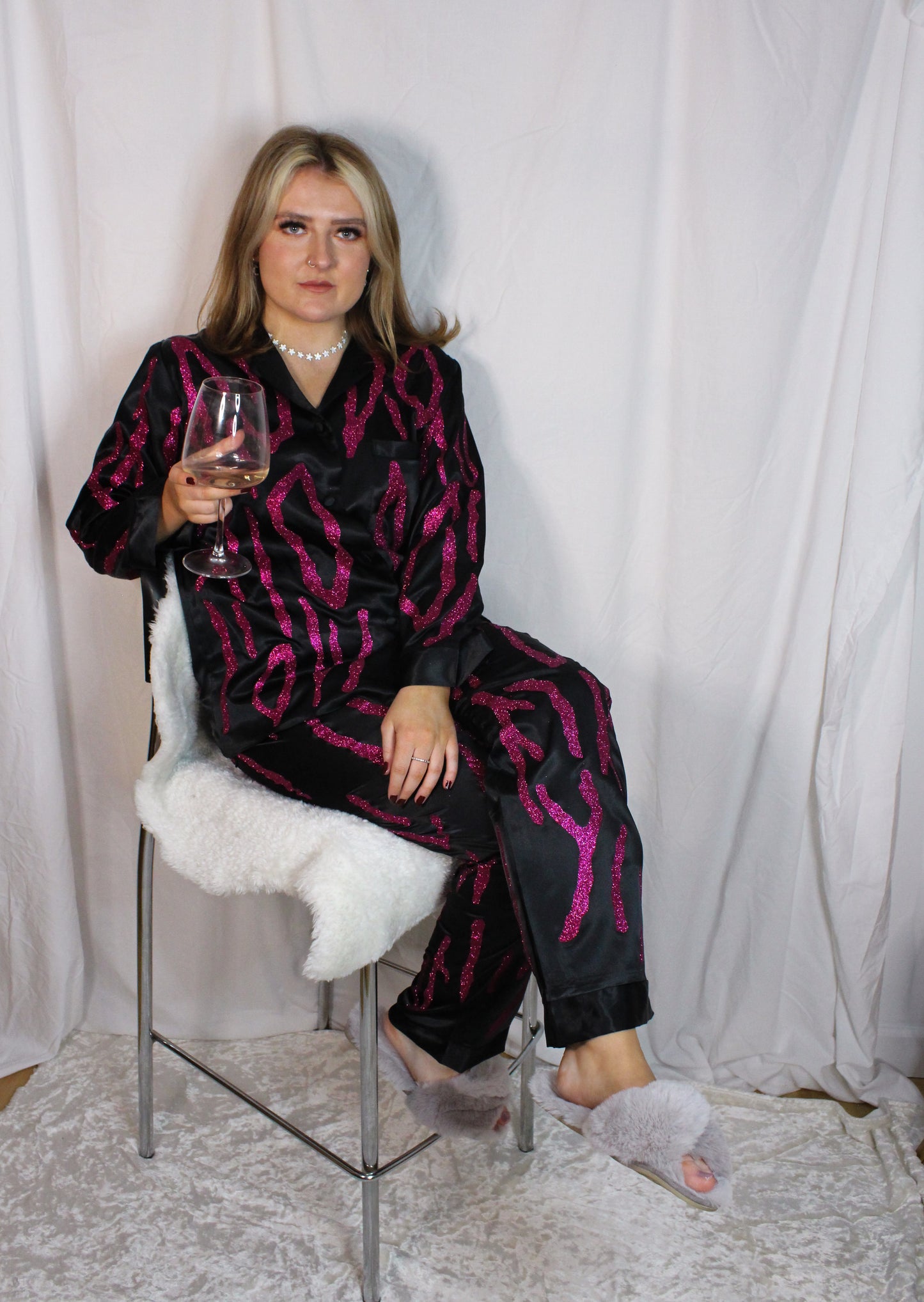 ZIGAZIG AH Satin Pyjamas