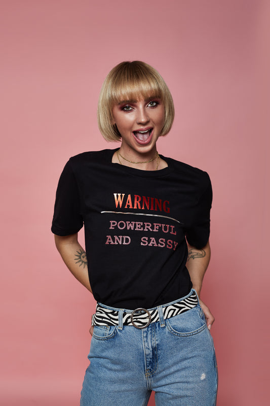 Warning Tee (Black)