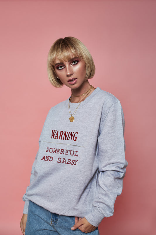 Warning Sweatshirt