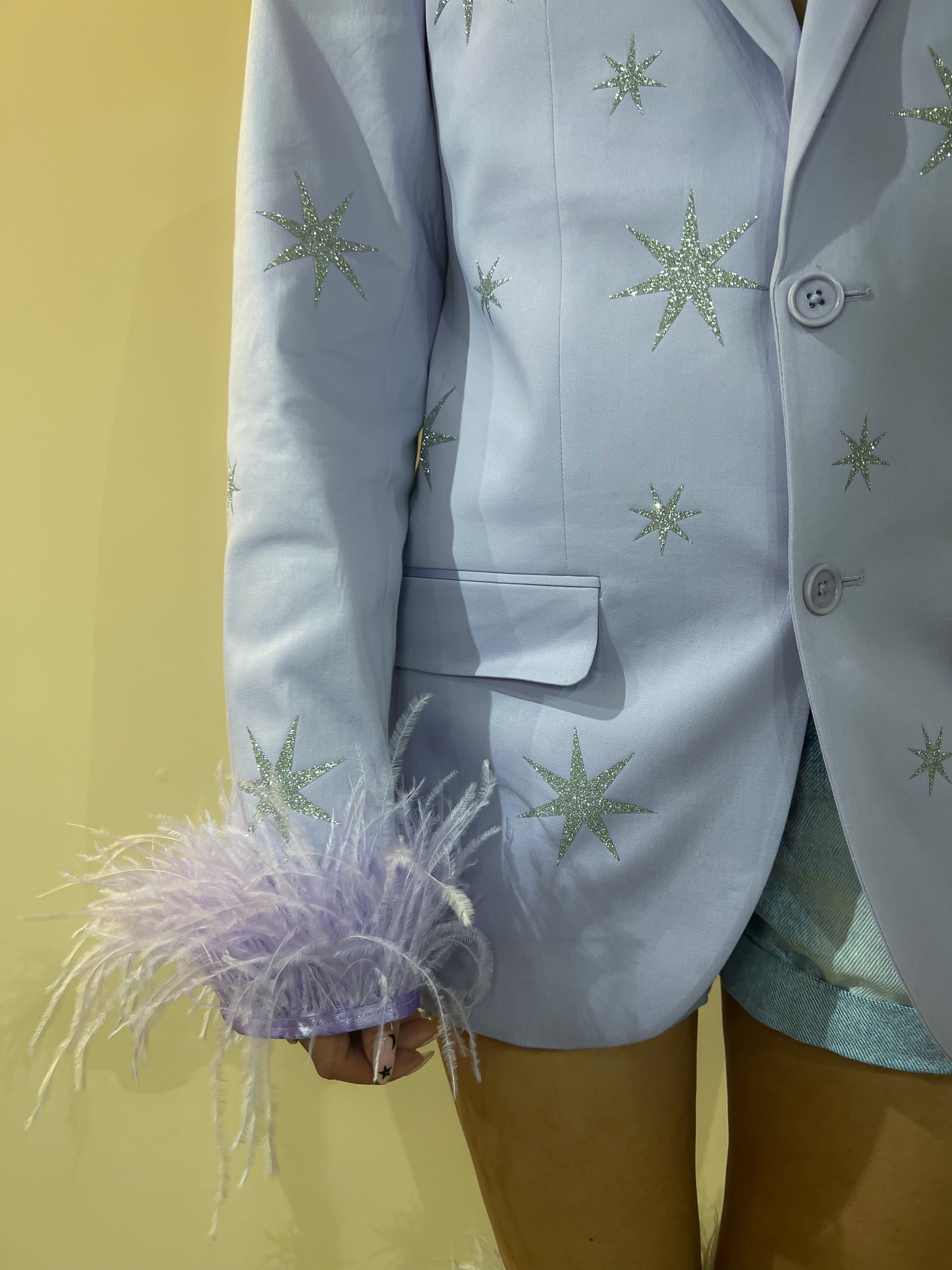 Lilac Star Blazer
