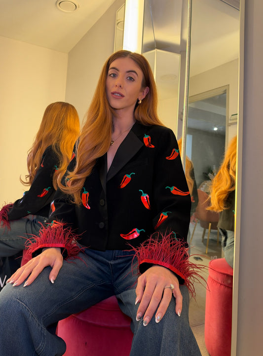 Chilli Tux Cropped Blazer