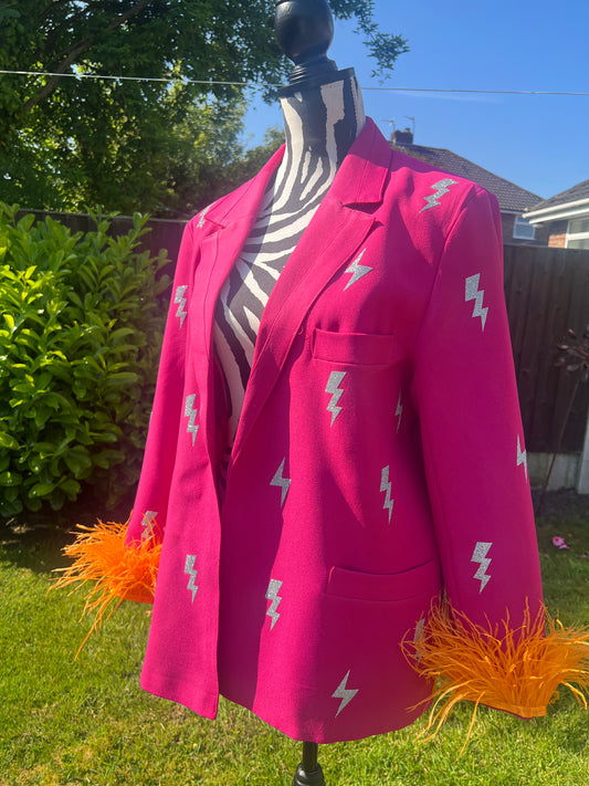 Pink & Orange Blazer
