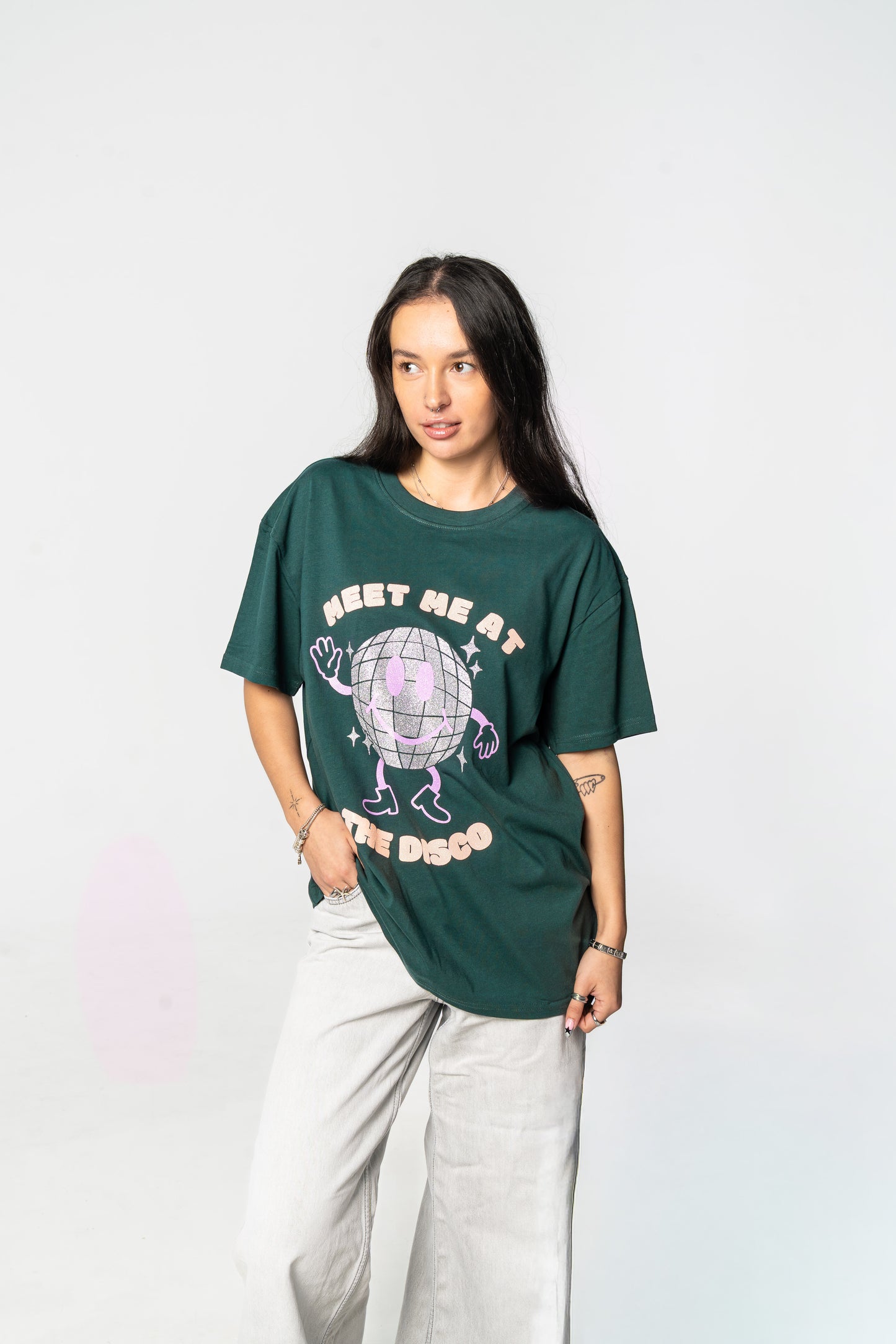 Disco Dave T-shirt - Green