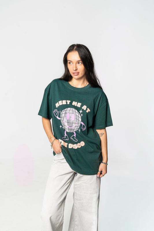 Disco Dave T-shirt - Green