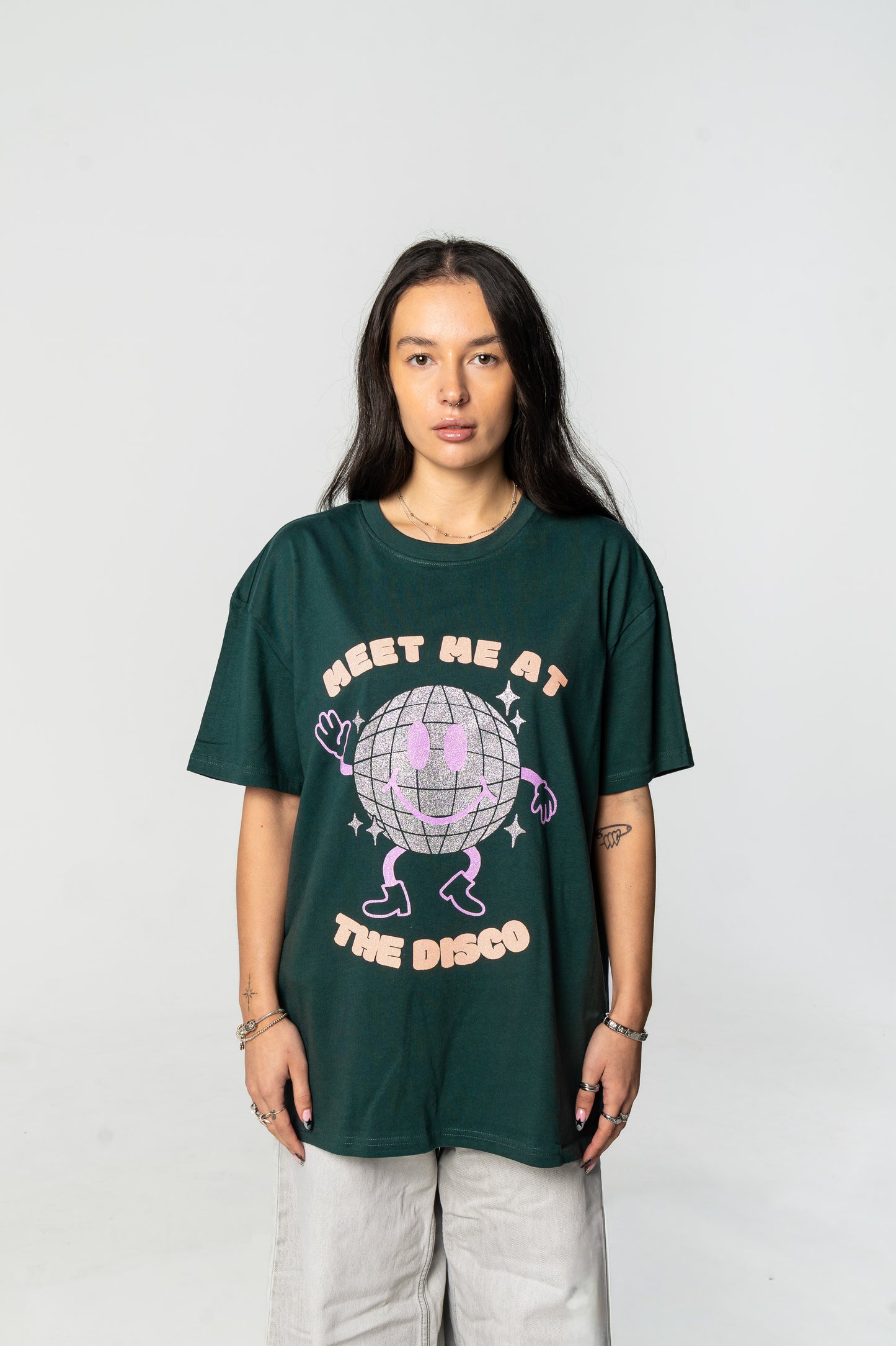 Disco Dave T-shirt - Green