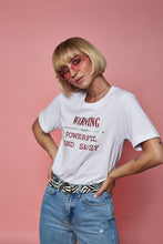 Load image into Gallery viewer, Warning Tee (White)